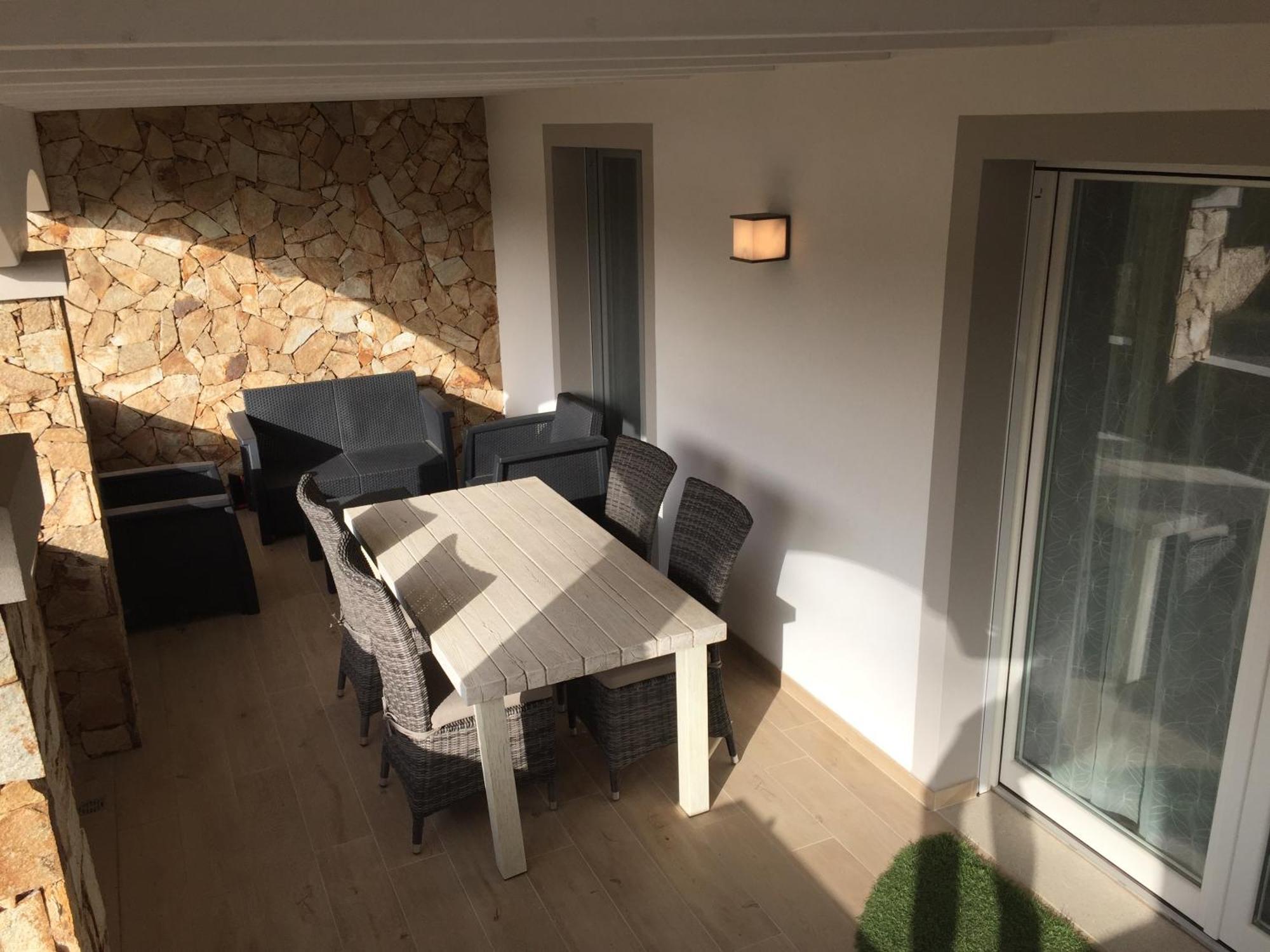 Residence Elegance Porto Pino Exterior foto